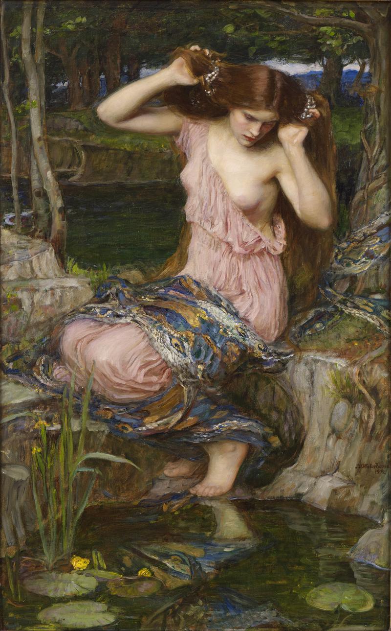 John William Waterhouse,  R.A. (Rome 1849-1917 London), Lamia