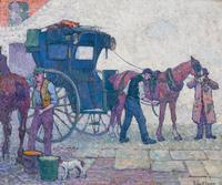 Robert Polhill Bevan, THE HANSOM CAB