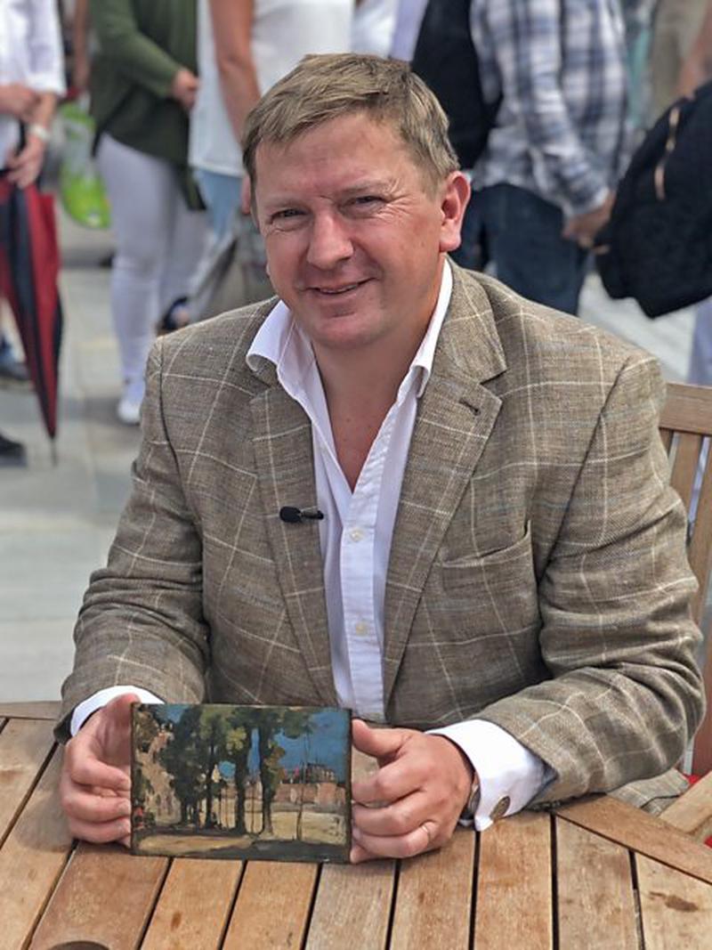 BBC Antiques Roadshow, Painting by Alexander Jamieson, Piece Hall, Halifax