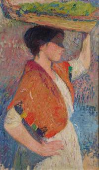 Henri Martin, Femme à la Corbeille